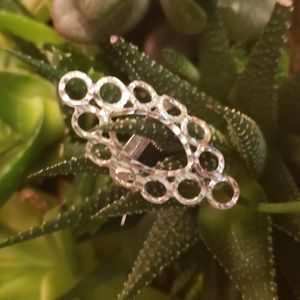 Mexican. New 925 pure silver adjustable ring.